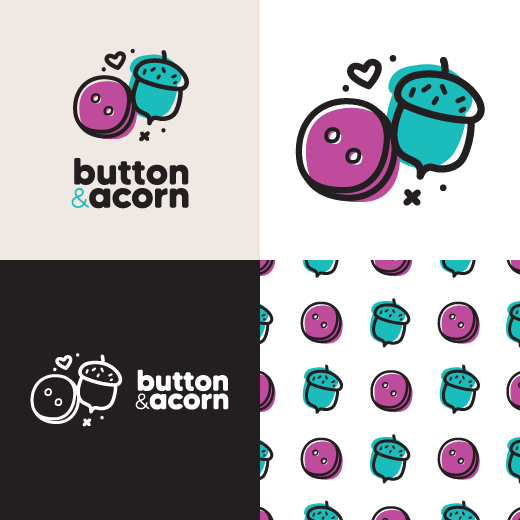 Button & Acorn Brand